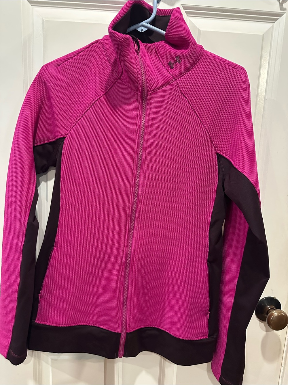 Under Armour Zip Up Jacket Medium Purple